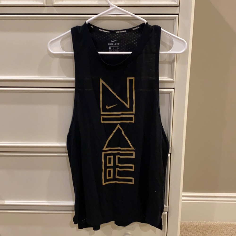 Nike racer back tank top